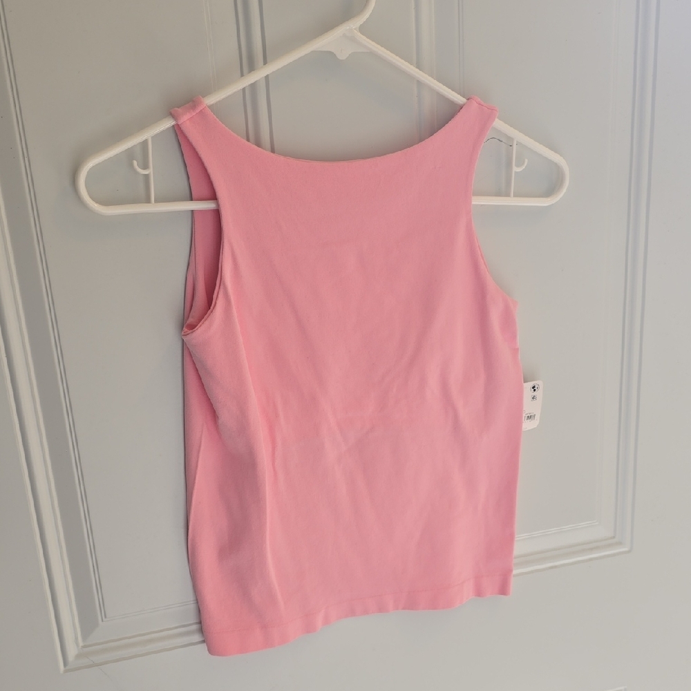 FREE PEOPLE Pink Sleeveless Women's Top